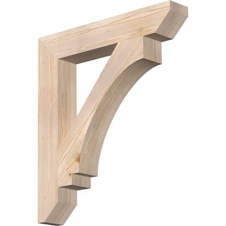 Ekena Millwork Imperial Slat Smooth Bracket, Douglas Fir, 5 1/2"W x 34"D x 38"H BKT06X34X38IMP06SDF